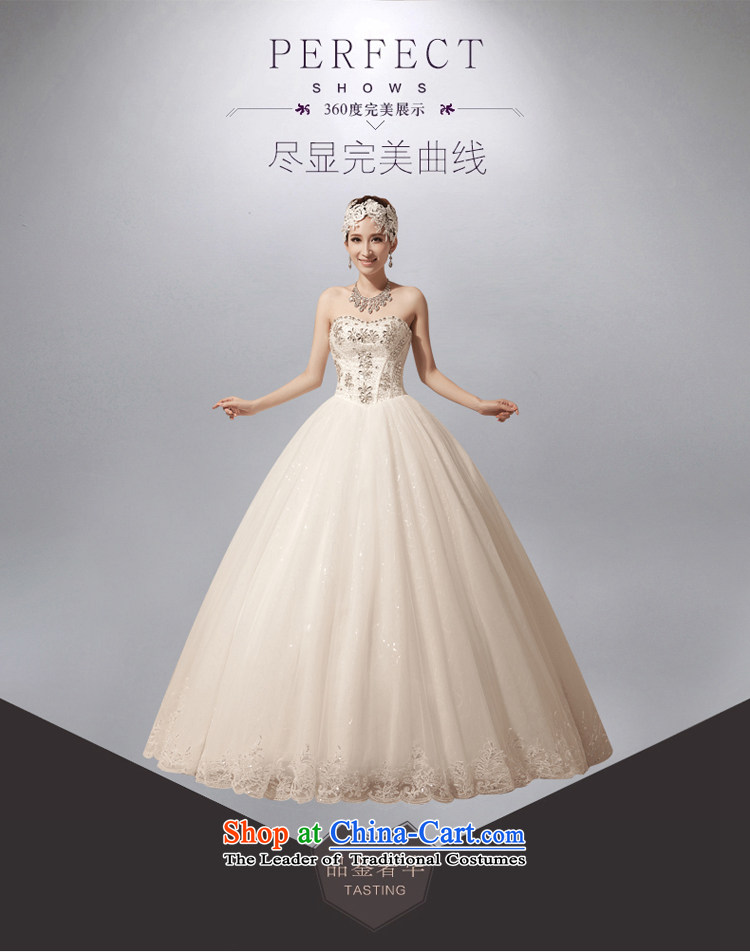 Wipe the chest wedding dresses upscale bride new 2015 Korean to align graphics thin large spring Sau San retro Diamond White S picture, prices, brand platters! The elections are supplied in the national character of distribution, so action, buy now enjoy more preferential! As soon as possible.