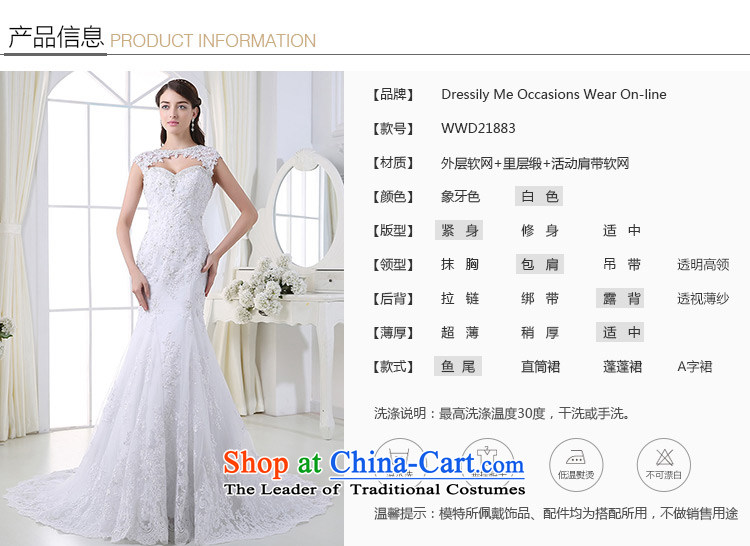 Custom dressilyme wedding shawl out by 2015 activities chest lace diamond wedding luxury zipper crowsfoot back tail bridal dresses ivory - no spot 25 day shipping L picture, prices, brand platters! The elections are supplied in the national character of distribution, so action, buy now enjoy more preferential! As soon as possible.