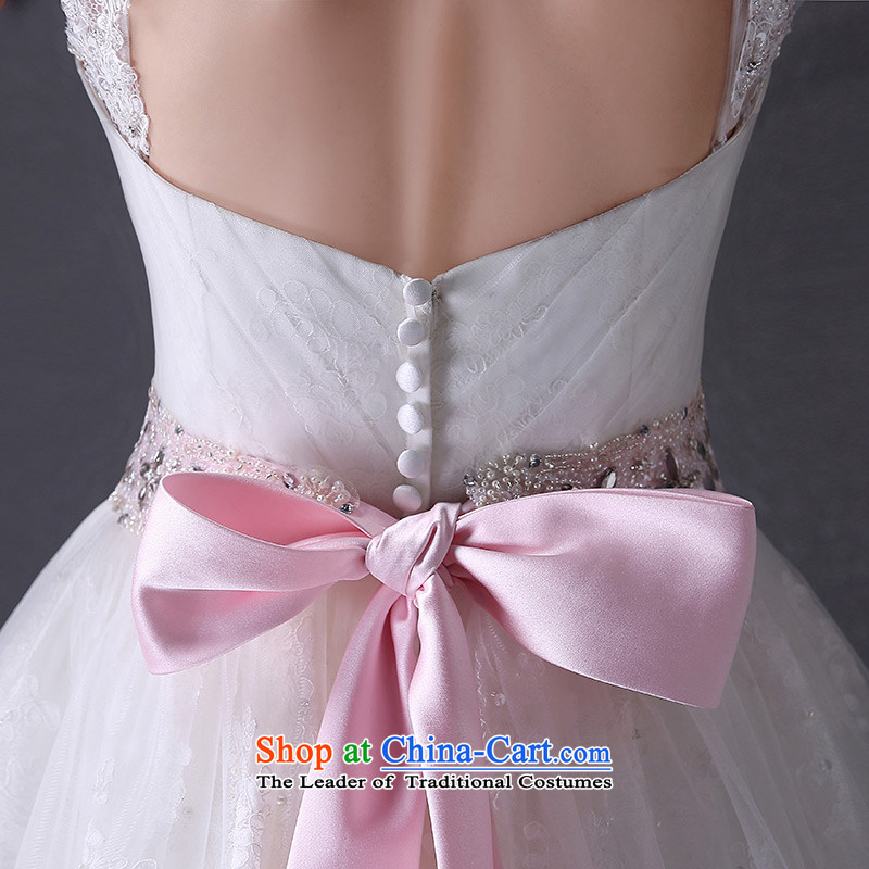 Custom dressilyme wedding activities by 2015 shoulder strap and chest diamond bow tie waistband bon bon skirt wedding dresses bride back zipper ivory - no spot 25 day shipping L,DRESSILY OCCASIONS ME WEAR ON-LINE,,, shopping on the Internet