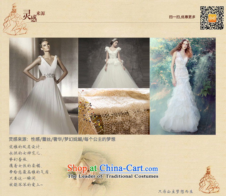  The spring of 2015, the female bride honeymoon diamond pearl lace Princess Foutune of graphics to align the thin shoulders wedding pictures, price XL white, brand platters! The elections are supplied in the national character of distribution, so action, buy now enjoy more preferential! As soon as possible.
