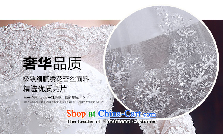 The dumping of the wedding dress wedding dress 2015 new word winter shoulder bridal dresses cuff large tail of marriage to align the wedding of pictures, price, the XS brand platters! The elections are supplied in the national character of distribution, so action, buy now enjoy more preferential! As soon as possible.