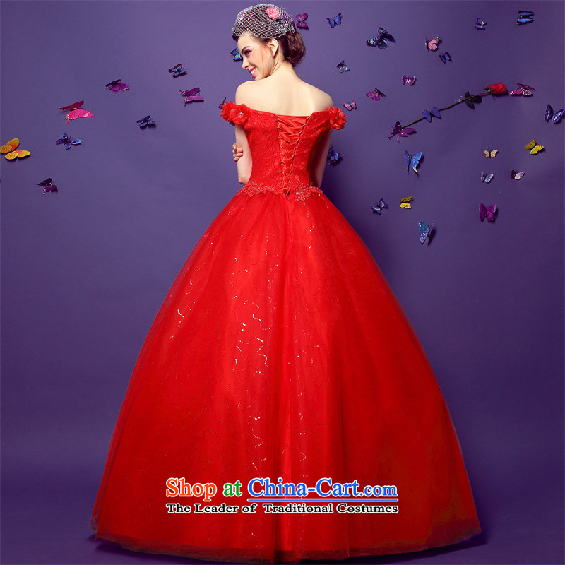   The spring of 2015, the bride honeymoon new sense of the word female shoulder-su diamond lace align to bon bon red wedding red S honeymoon bride shopping on the Internet has been pressed.