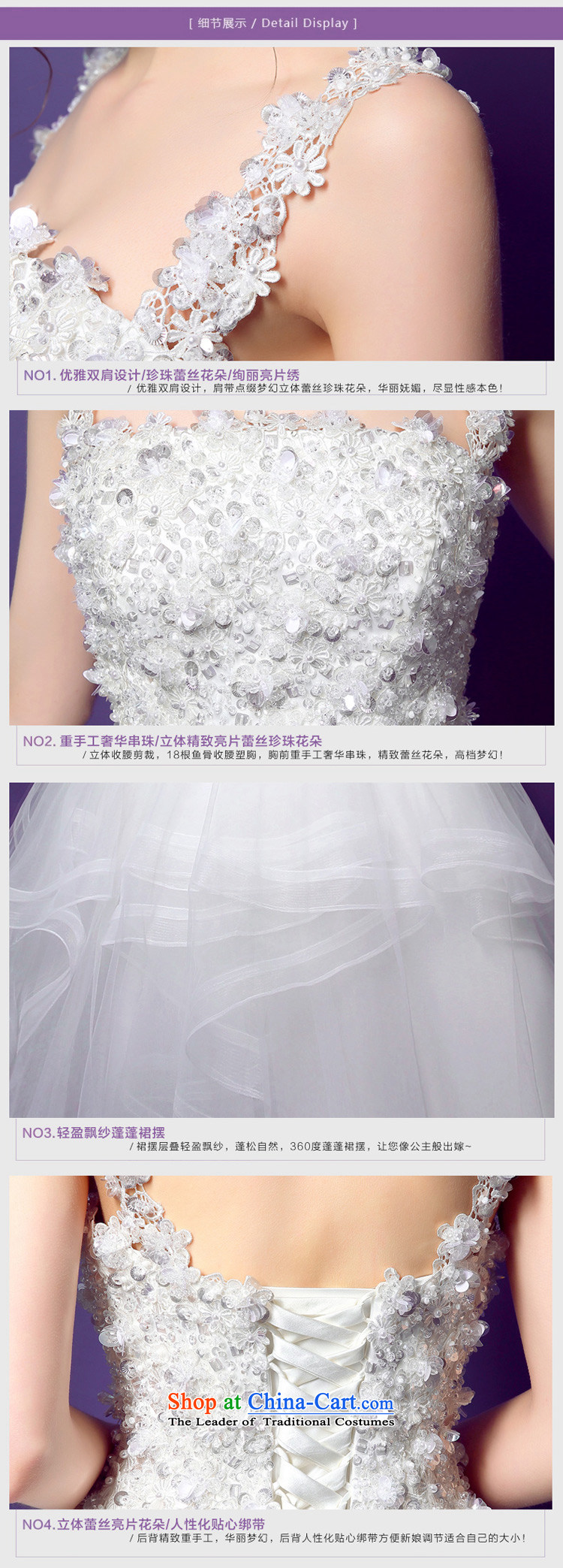  The spring of 2015, the bride honeymoon new female Foutune of video thin shoulders lace wedding marriage bride wedding White M pictures, prices, brand platters! The elections are supplied in the national character of distribution, so action, buy now enjoy more preferential! As soon as possible.