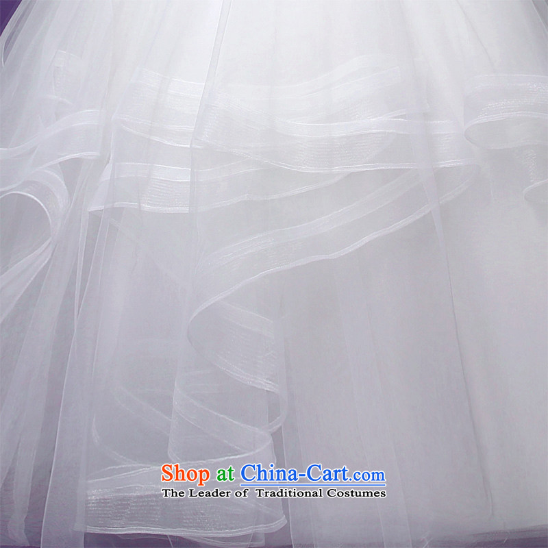  The spring of 2015, the bride honeymoon new female Foutune of video thin shoulders lace wedding marriage bride wedding White M honeymoon bride shopping on the Internet has been pressed.