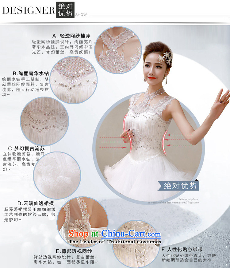  The spring of 2015, the bride honeymoon new girls retro-su lace clouds hang also wedding dresses to align the White XL Photo, prices, brand platters! The elections are supplied in the national character of distribution, so action, buy now enjoy more preferential! As soon as possible.