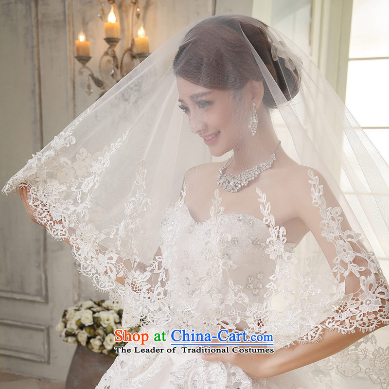 Love of the life of the new 2015 wedding laces lace tail romantic hairpiece yarn XL, love of the overcharged shopping on the Internet has been pressed.