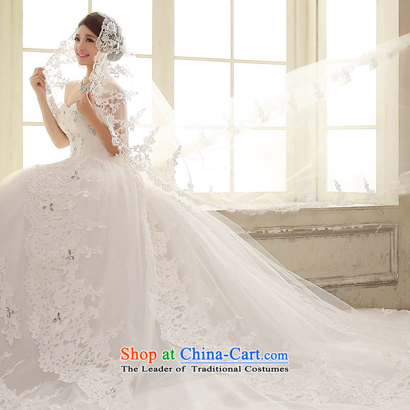 Love of the life of the new 2015 wedding laces lace tail romantic hairpiece yarn XL, love of the overcharged shopping on the Internet has been pressed.