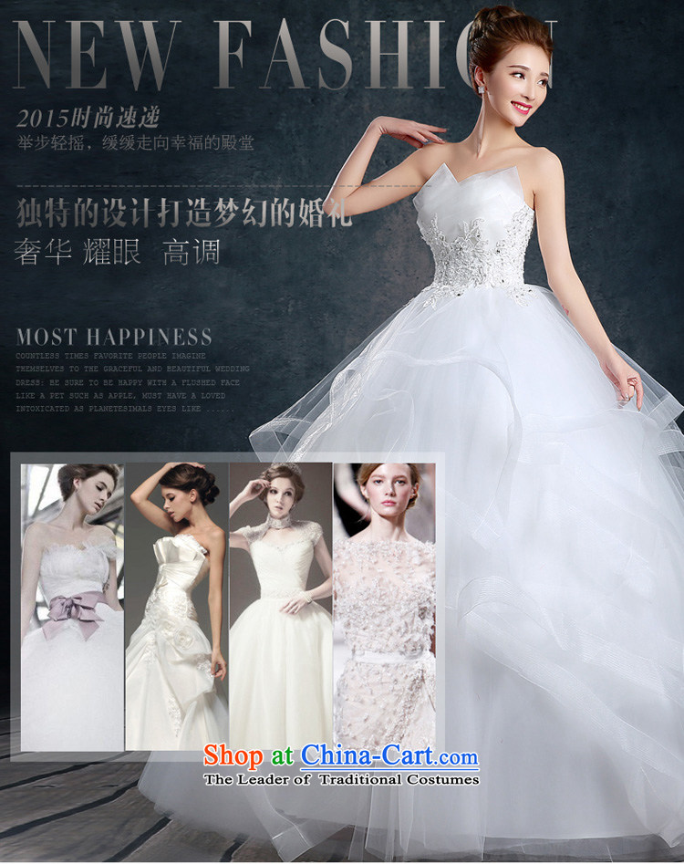 The color is sa 2015 new rules do not wipe chest Summer Wedding Fashion waves petticoats bridal wedding dresses and chest straps diamond jewelry wedding dress white wall also)  , prices, picture L brand platters! The elections are supplied in the national character of distribution, so action, buy now enjoy more preferential! As soon as possible.
