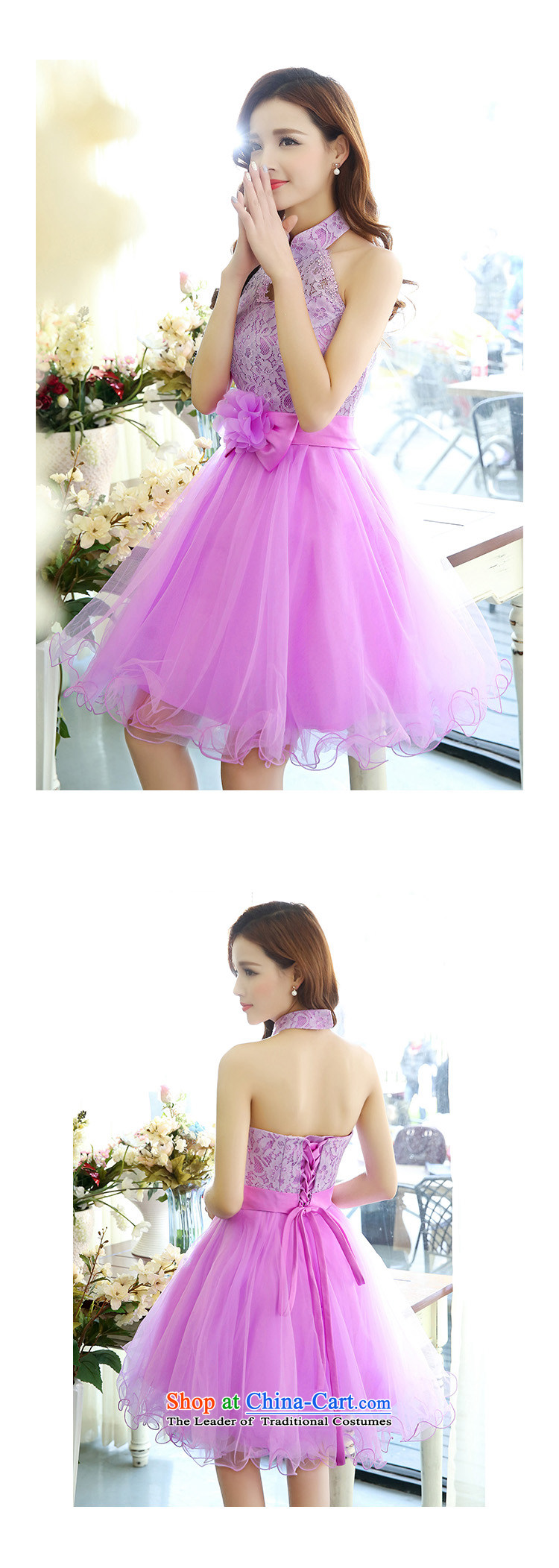 For the 2015 Spring Dreams Of Korean version of Sau San viewed hang also stylish bon bon stylish wedding dresses skirt purple S picture, prices, brand platters! The elections are supplied in the national character of distribution, so action, buy now enjoy more preferential! As soon as possible.