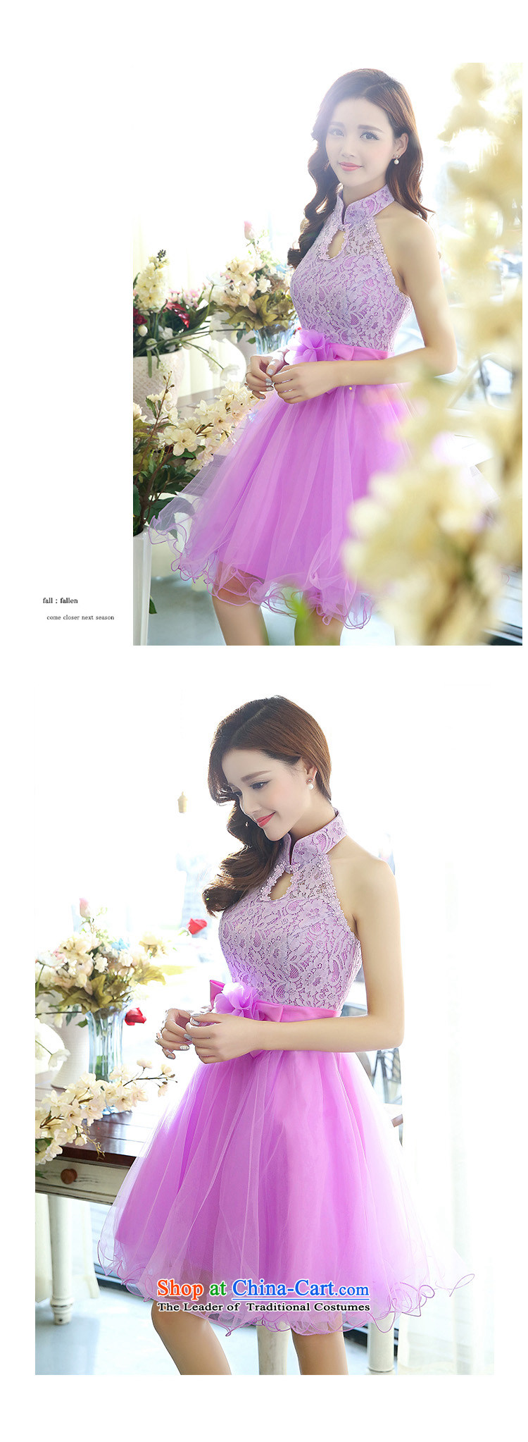 For the 2015 Spring Dreams Of Korean version of Sau San viewed hang also stylish bon bon stylish wedding dresses skirt purple S picture, prices, brand platters! The elections are supplied in the national character of distribution, so action, buy now enjoy more preferential! As soon as possible.