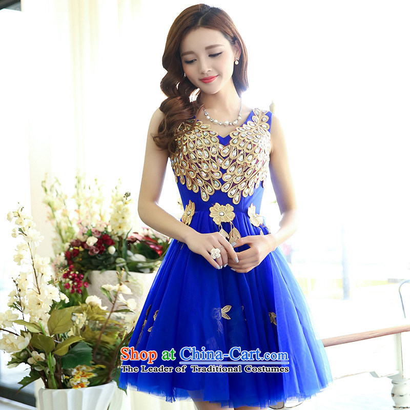  The spring and fall 2015 to dream Korean shoulders water-soluble lace on drill with bride wedding dress bridesmaid dress bows female red XL, dreams of dress is (MEIMENGQIAO) , , , shopping on the Internet