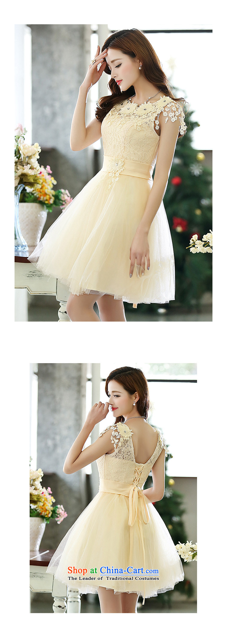 For the 2015 Spring Dreams Of Korean version of Sau San viewed round-neck collar sleeveless style bon bon stylish wedding dresses skirt red L picture, prices, brand platters! The elections are supplied in the national character of distribution, so action, buy now enjoy more preferential! As soon as possible.