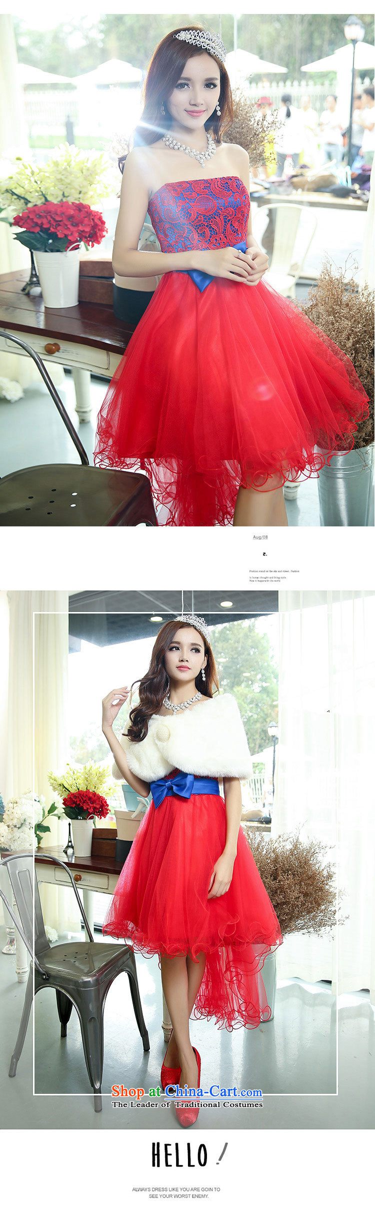 For Spring 2015 dream new pure color lace sleeveless Sau San bare shoulders wedding package two kits pink S picture, prices, brand platters! The elections are supplied in the national character of distribution, so action, buy now enjoy more preferential! As soon as possible.