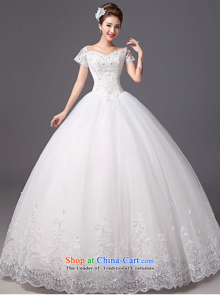 The bride wedding dresses the word shoulder palace retro version won large thin snap to align the autumn and winter to thick wedding drill autumn and winter white L picture, prices, brand platters! The elections are supplied in the national character of distribution, so action, buy now enjoy more preferential! As soon as possible.