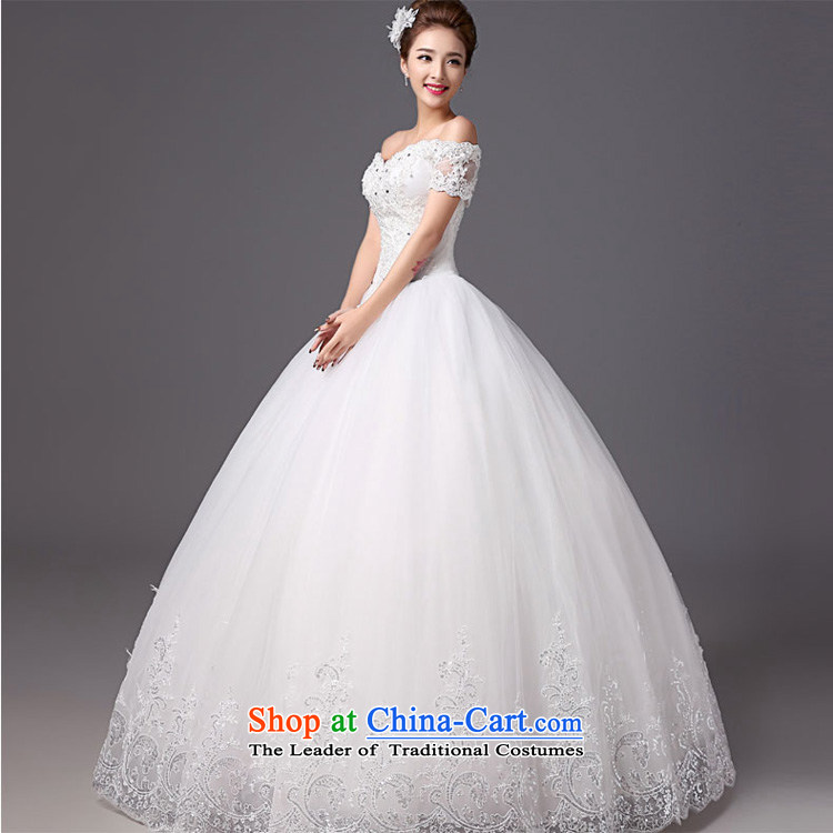 The bride wedding dresses the word shoulder palace retro version won large thin snap to align the autumn and winter to thick wedding drill autumn and winter white L picture, prices, brand platters! The elections are supplied in the national character of distribution, so action, buy now enjoy more preferential! As soon as possible.