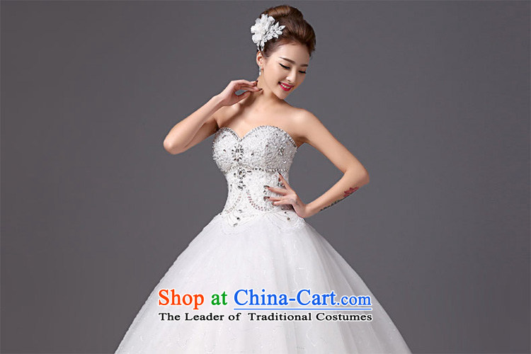 The color is sa 2015 new diamond wedding autumn and winter stylish white video thin wiping the chest bride wedding dresses White XL Photo, prices, brand platters! The elections are supplied in the national character of distribution, so action, buy now enjoy more preferential! As soon as possible.