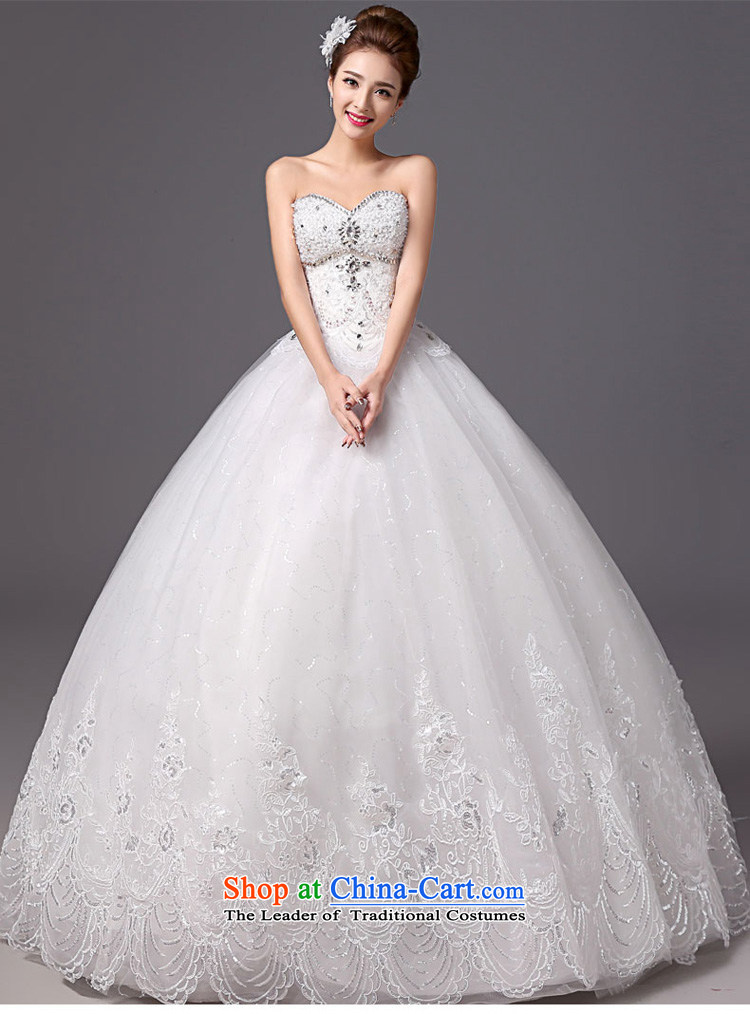 The color is sa 2015 new diamond wedding autumn and winter stylish white video thin wiping the chest bride wedding dresses White XL Photo, prices, brand platters! The elections are supplied in the national character of distribution, so action, buy now enjoy more preferential! As soon as possible.