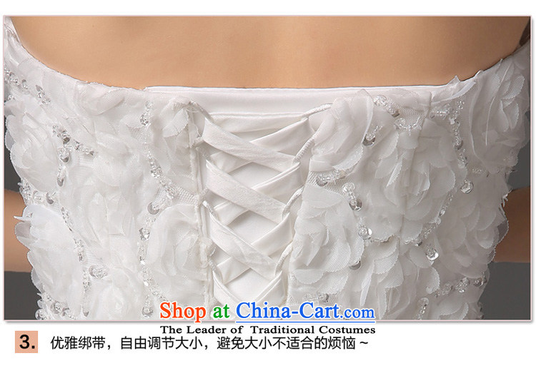 2015 Autumn and winter new flower anointed chest wedding dresses and stylish graphics thin bride align Sau San to wedding white picture, prices, S brand platters! The elections are supplied in the national character of distribution, so action, buy now enjoy more preferential! As soon as possible.