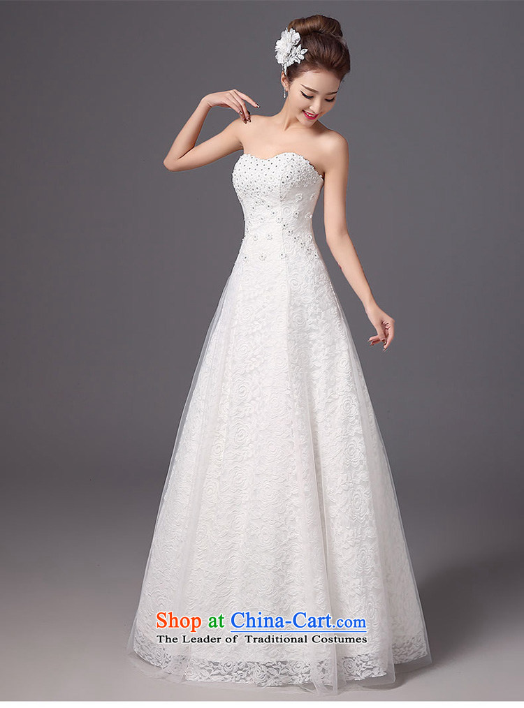 Wedding dresses new 2015 autumn and winter stylish bride anointed chest lace to align the large graphics thin Korean style with white S Sau San Picture, prices, brand platters! The elections are supplied in the national character of distribution, so action, buy now enjoy more preferential! As soon as possible.
