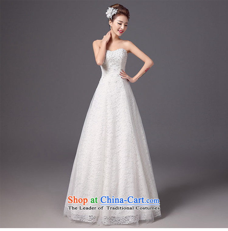 Wedding dresses new 2015 autumn and winter stylish bride anointed chest lace to align the large graphics thin Korean style with white S Sau San Picture, prices, brand platters! The elections are supplied in the national character of distribution, so action, buy now enjoy more preferential! As soon as possible.