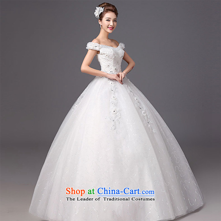 The color is Windsor bride wedding dresses autumn and winter 2015 new stylish Korean version of the word to align graphics thin shoulder larger wedding pictures, price XL white, brand platters! The elections are supplied in the national character of distribution, so action, buy now enjoy more preferential! As soon as possible.