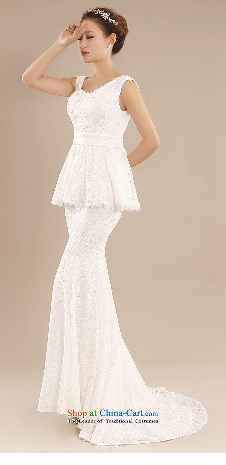 (Heung-lun's Health 2015 new wedding dresses and sexy Korean lace shoulders The Princess Bride foutune crowsfoot tail wedding XXL picture, prices, brand platters! The elections are supplied in the national character of distribution, so action, buy now enjoy more preferential! As soon as possible.