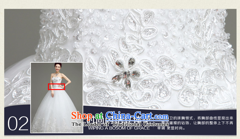 In accordance with the Netherlands varies with the video thin wedding dresses new spring and summer 2015 Korean brides White Diamond wiping the chest to align the Sau San Wedding White M pictures, prices, brand platters! The elections are supplied in the national character of distribution, so action, buy now enjoy more preferential! As soon as possible.