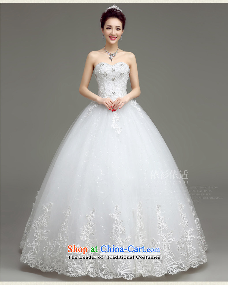 In accordance with the Netherlands varies with the video thin wedding dresses new spring and summer 2015 Korean brides White Diamond wiping the chest to align the Sau San Wedding White M pictures, prices, brand platters! The elections are supplied in the national character of distribution, so action, buy now enjoy more preferential! As soon as possible.