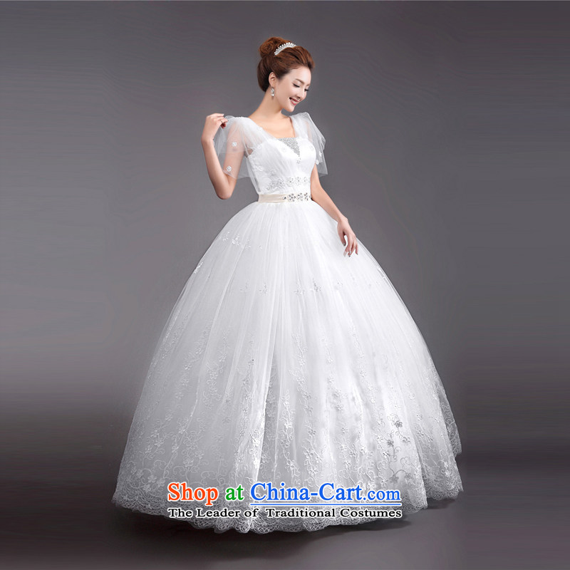 (Heung-lun's Health 2015 new spring and summer wedding dresses to align the Korean word princess shoulder wedding XXL, Heung-lun's shopping on the Internet has been pressed.