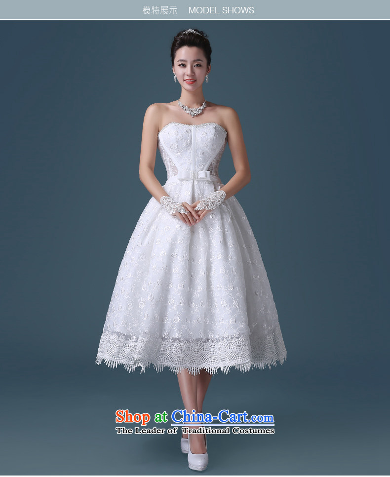 Noritsune bride 2015 Short wedding dresses Korean white spring and summer lace anointed chest Sau San lace A Wedding dress (Korean Hanbok, exquisite craftsmanship white S pictures as soon as possible, prices, brand platters! The elections are supplied in the national character of distribution, so action, buy now enjoy more preferential! As soon as possible.