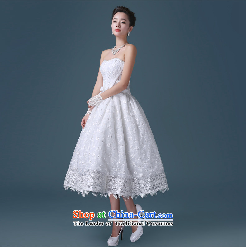 Noritsune bride 2015 Short wedding dresses Korean white spring and summer lace anointed chest Sau San lace A Wedding dress (Korean Hanbok, exquisite craftsmanship white S pictures as soon as possible, prices, brand platters! The elections are supplied in the national character of distribution, so action, buy now enjoy more preferential! As soon as possible.