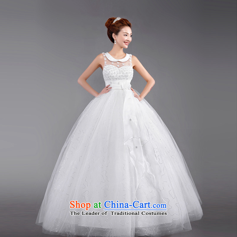 _Heung-lun's Health 2015 new bride wedding dresses Korean Princess-wedding to align the pregnant woman back straps,L