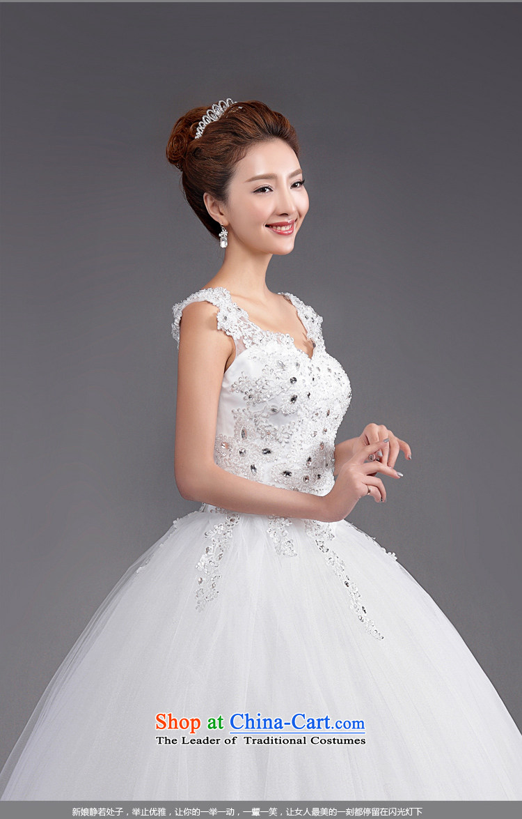 (Heung-lun's Health 2015 Spring/Summer wedding dresses and stylish new V-neck-strap align won to graphics thin white lace shoulders wedding S picture, prices, brand platters! The elections are supplied in the national character of distribution, so action, buy now enjoy more preferential! As soon as possible.