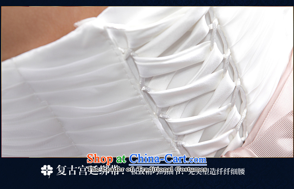 (Heung-lun's Health 2015 new photo building wedding dresses Korean anointed chest to the Princess Bride wedding code strap White XXL wedding pictures, prices, brand platters! The elections are supplied in the national character of distribution, so action, buy now enjoy more preferential! As soon as possible.