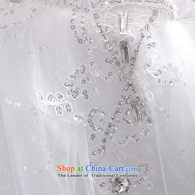 (Heung-lun's Health 2015 Spring New marriage wedding Korean irrepressible straps lace thin shape and chest to wedding white L, incense, , , , Dell Online Shopping