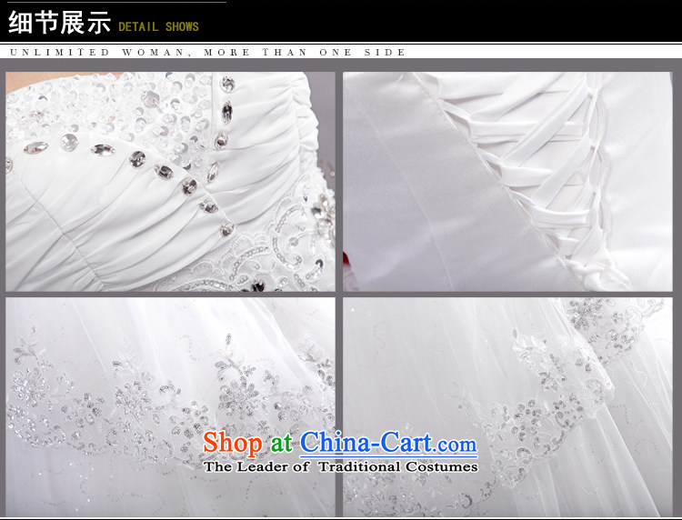 (Heung-lun's Health 2015 wedding dresses female new spring Korean brides-Princess sexy wiping the chest to marriages XXL picture, prices, brand platters! The elections are supplied in the national character of distribution, so action, buy now enjoy more preferential! As soon as possible.