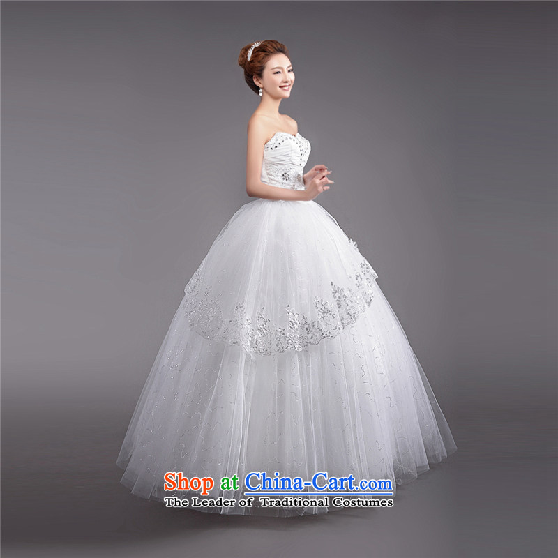 (Heung-lun's Health 2015 wedding dresses female new spring Korean brides-Princess sexy wiping the chest to marriages XXL, incense Chou's shopping on the Internet has been pressed.