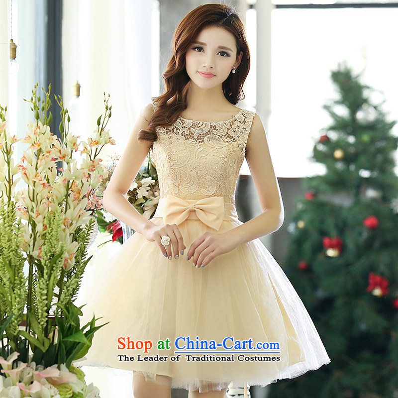 Dream Is bridesmaid wedding dress 2015 new short, red autumn bridesmaid service banquet White XL, dream is (MEIMENGQIAO) , , , shopping on the Internet