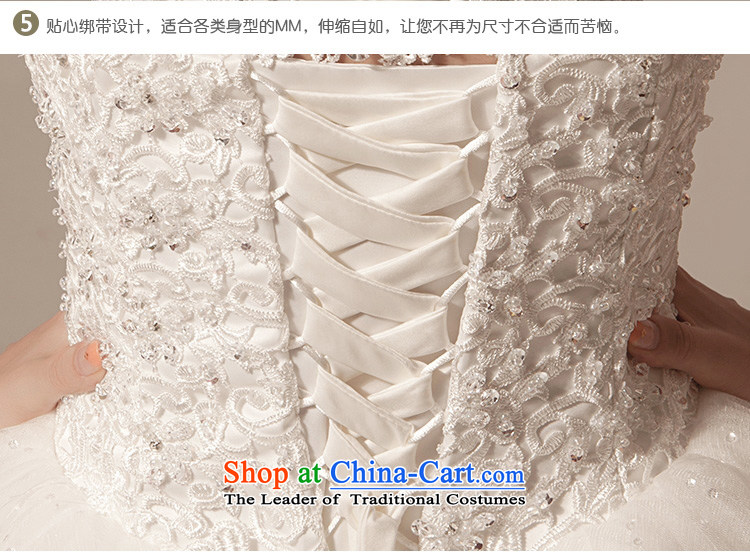 The bride wedding dresses Korean Summer 2015 new stylish package to align the shoulder retro hunsha V-Neck Strap large white L picture, prices, brand platters! The elections are supplied in the national character of distribution, so action, buy now enjoy more preferential! As soon as possible.