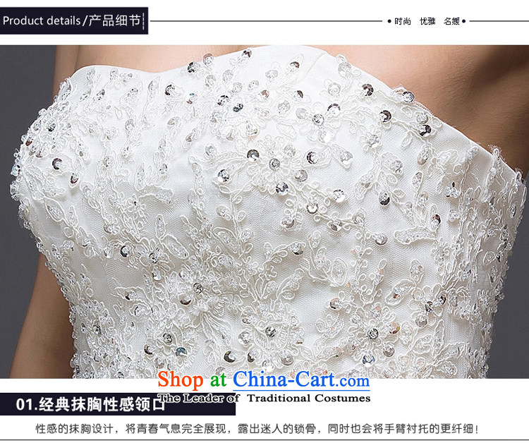 Wipe the chest pregnant women Top Loin of tail wedding dresses smearing the new 2015 autumn and winter large tail lights are stylish lace straps Sau San video thin Diamond White S picture, prices, brand platters! The elections are supplied in the national character of distribution, so action, buy now enjoy more preferential! As soon as possible.