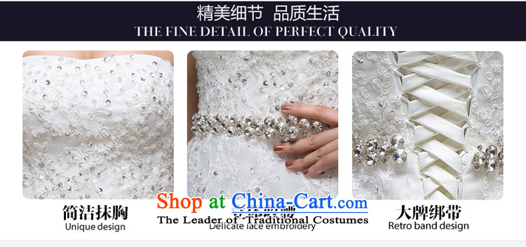 Wipe the chest pregnant women Top Loin of tail wedding dresses smearing the new 2015 autumn and winter large tail lights are stylish lace straps Sau San video thin Diamond White S picture, prices, brand platters! The elections are supplied in the national character of distribution, so action, buy now enjoy more preferential! As soon as possible.