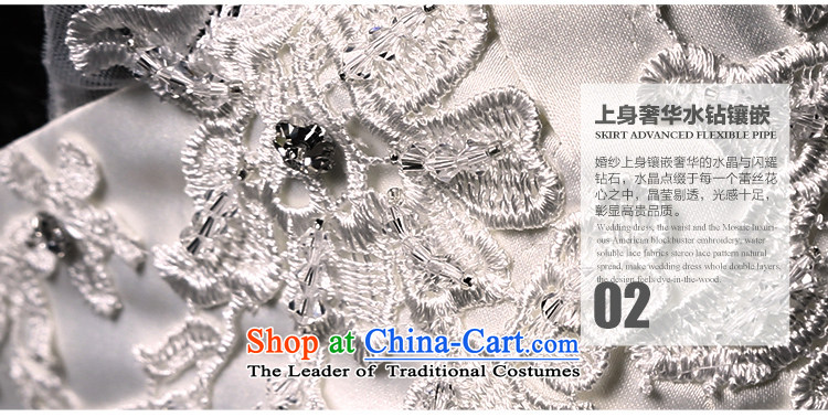 The new 2015 spring/summer, the fuser lace anointed chest bon bon skirt around long tail wedding white L picture, prices, brand platters! The elections are supplied in the national character of distribution, so action, buy now enjoy more preferential! As soon as possible.