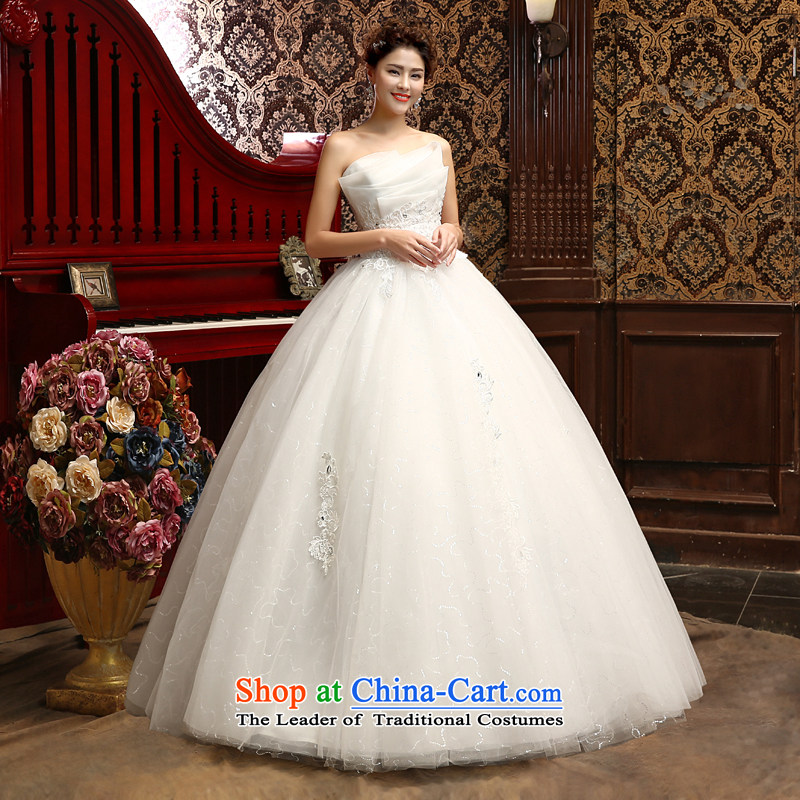 Su Xiang Edge 2015 new red anointed chest to align the stylish wedding marriages white video thin wedding dresses bon bon skirt red S, Su Xiang edge , , , shopping on the Internet