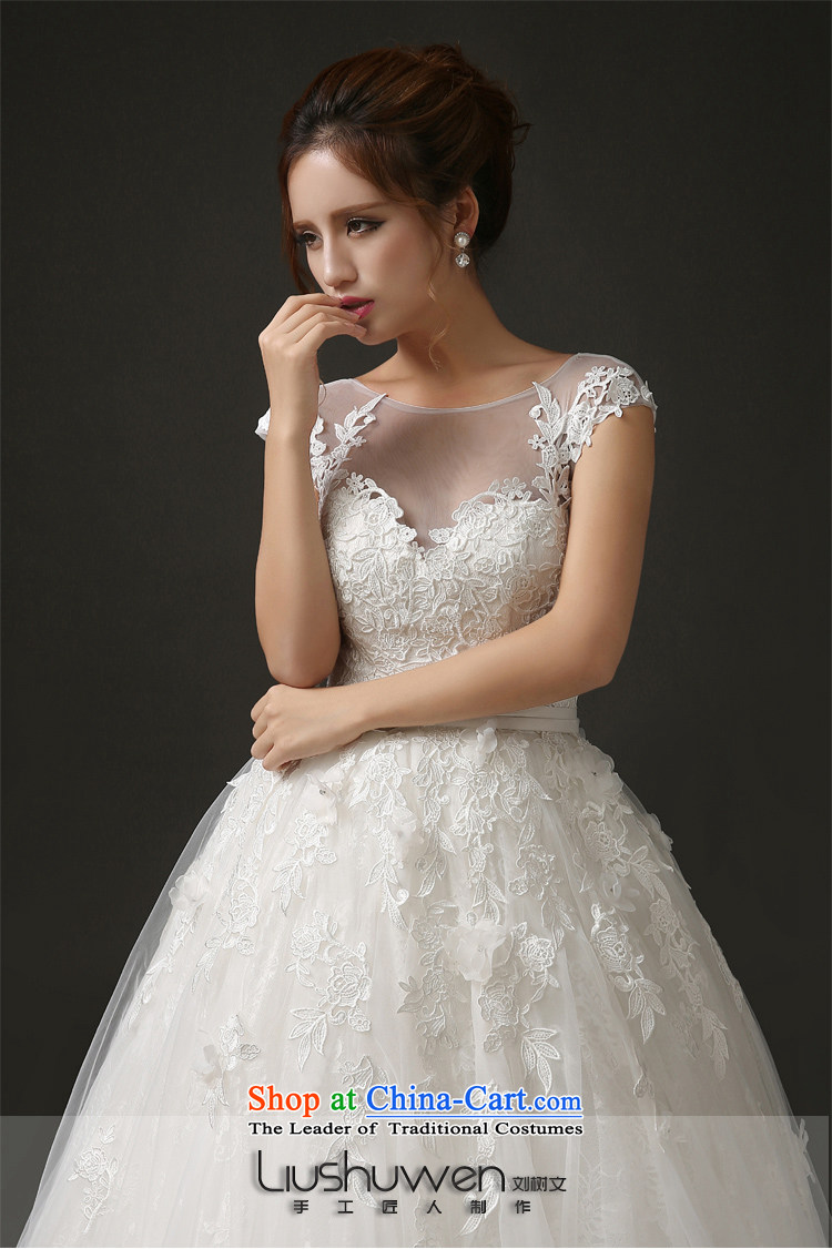 Click outside the new upscale craftsmanship tail wedding ultra-low price sales boutique bride wedding word shoulder lace trailing white wedding size do not return a made-to-do not change the picture, prices, brand platters! The elections are supplied in the national character of distribution, so action, buy now enjoy more preferential! As soon as possible.