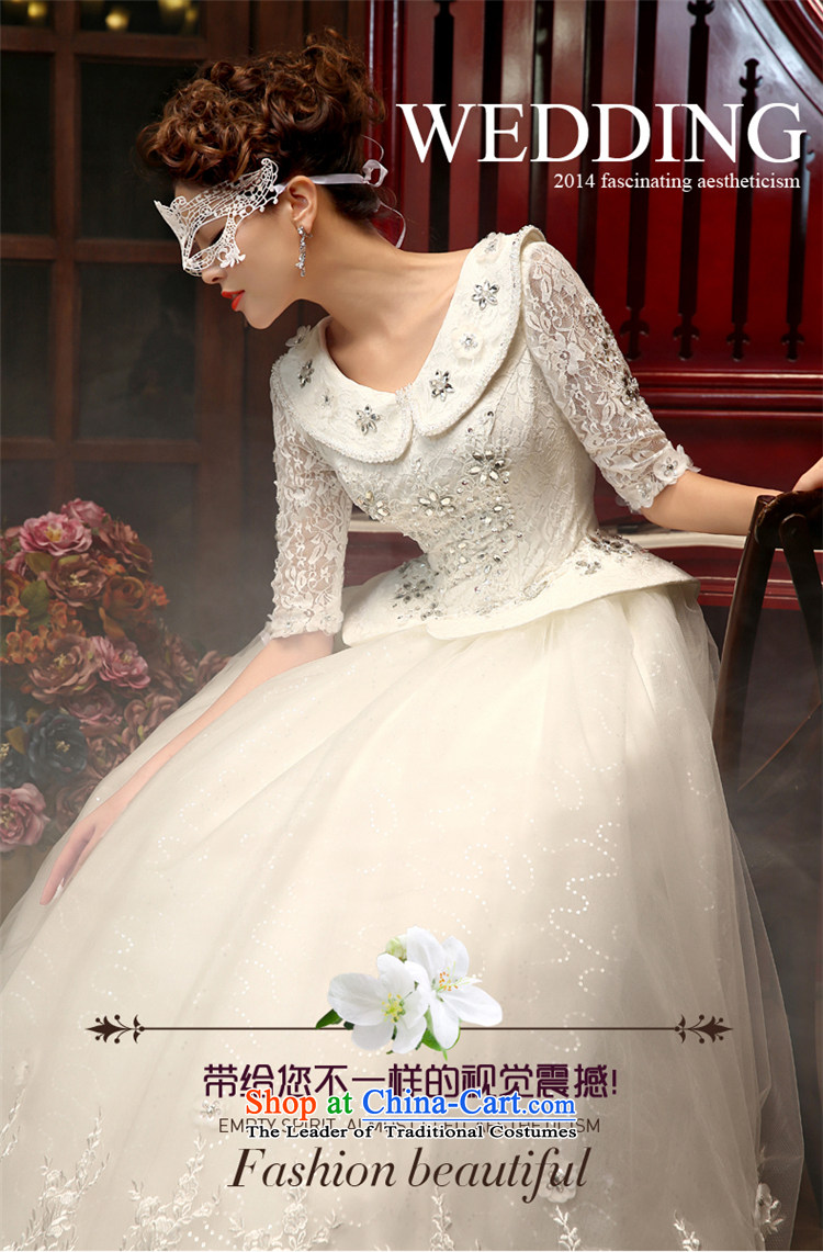 Su Xiang edge in the new 2015 cuff thin lace stylish graphics marriage wedding dresses dolls collar bon bon skirt gets married yi field shoulder wedding White XL Photo, prices, brand platters! The elections are supplied in the national character of distribution, so action, buy now enjoy more preferential! As soon as possible.