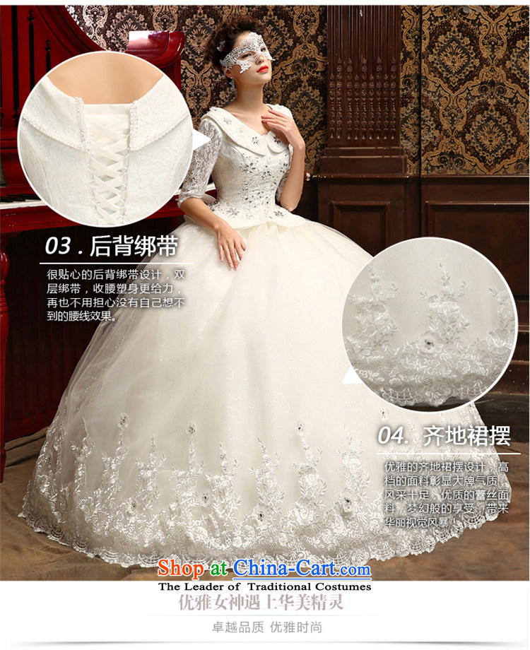 Su Xiang edge in the new 2015 cuff thin lace stylish graphics marriage wedding dresses dolls collar bon bon skirt gets married yi field shoulder wedding White XL Photo, prices, brand platters! The elections are supplied in the national character of distribution, so action, buy now enjoy more preferential! As soon as possible.