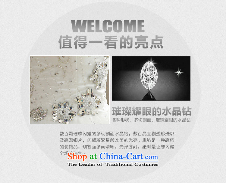   The spring of 2015, the bride honeymoon new minimalist wiping the chest female diamond lace tail wedding dresses white S picture, prices, brand platters! The elections are supplied in the national character of distribution, so action, buy now enjoy more preferential! As soon as possible.
