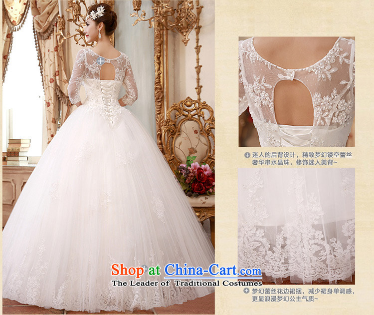 The spring of 2015, the female bride honeymoon Korean Foutune of Sau San long-sleeved lace bon bon princess wedding White M pictures, prices, brand platters! The elections are supplied in the national character of distribution, so action, buy now enjoy more preferential! As soon as possible.