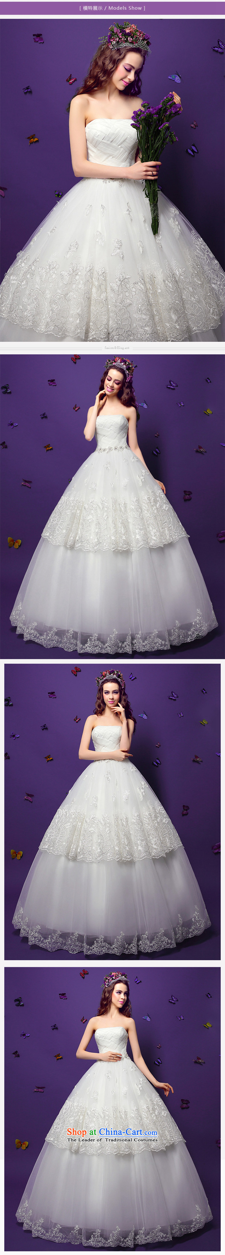  The spring of 2015, the female bride honeymoon video to align the thin Foutune of Princess Korean anointed chest wedding white L picture, prices, brand platters! The elections are supplied in the national character of distribution, so action, buy now enjoy more preferential! As soon as possible.