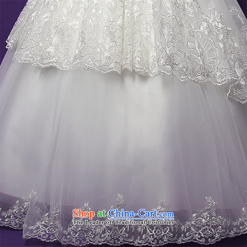  The spring of 2015, the female bride honeymoon video to align the thin Foutune of Princess Korean anointed chest wedding white L, bride honeymoon shopping on the Internet has been pressed.